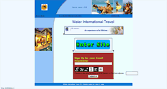 Desktop Screenshot of meiertravel.com